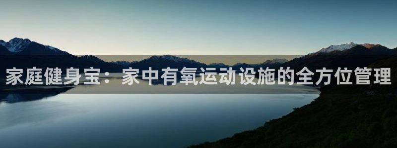 德国yy易游体育官方正版app集团：家庭健身宝：家中